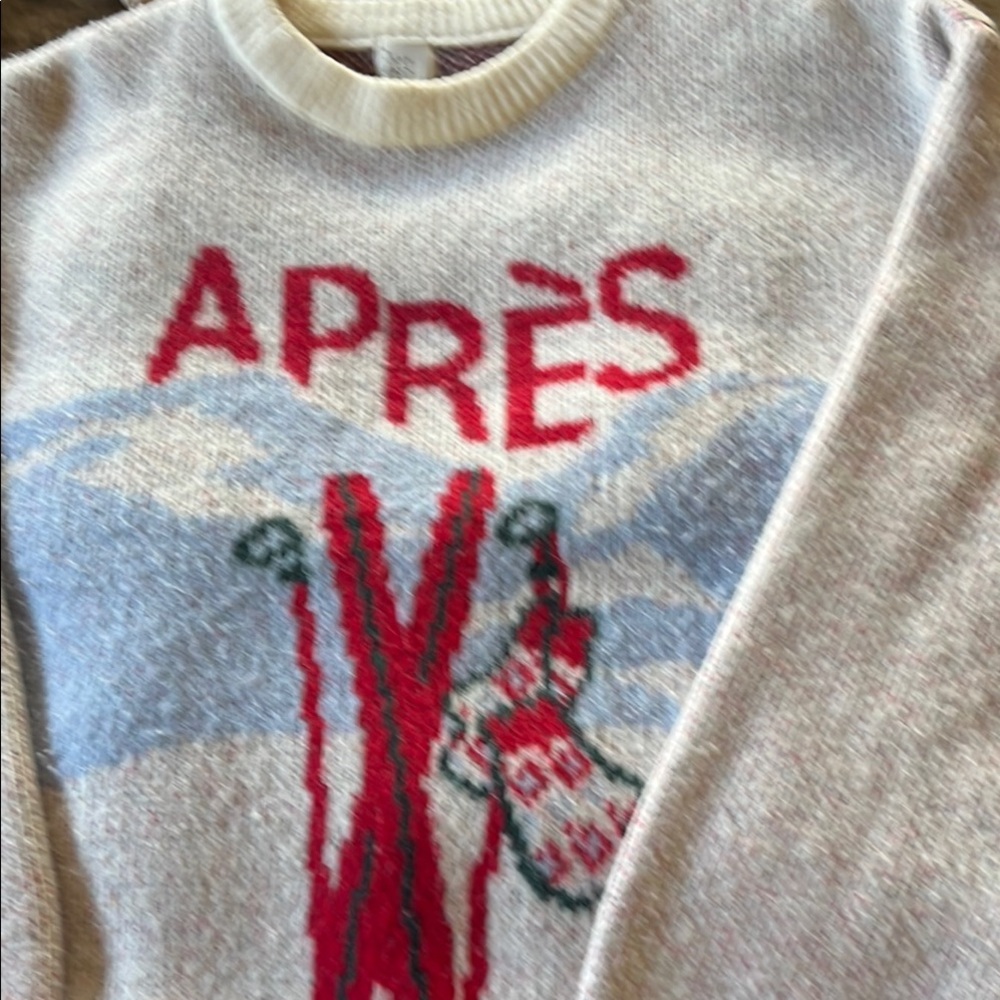 Après Ski Themed Sweater